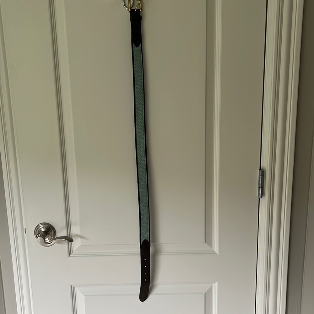 Leather Vineyard Whale Club Belt